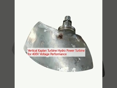 수직 카플란 터빈 400V 전압 성능을 위한 수력 터빈