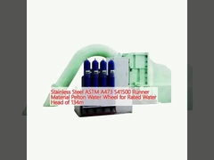 스테인리스 스틸 ASTM A473 S41500 러너 재료 펠튼 물 바퀴 134m의 가등수 머리