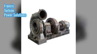 프랜시스 터빈 375 1000RPM 수력 발전