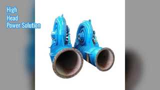 Turgo 터빈: 고양정 출력 솔루션