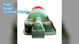 하이 헤드 펠톤 터빈 전력