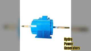 수력 터빈 발전기 x8MW 전력