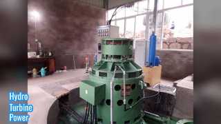 카플란 수력 터빈 발전