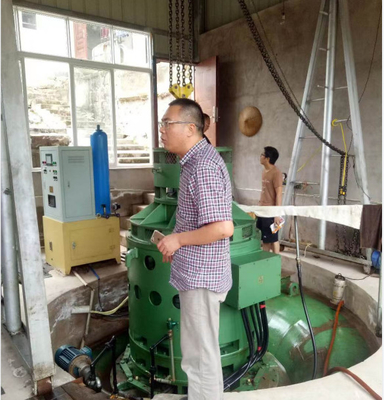 400V 400 kw 수직 카플란 수차 극소 수력전기 스테인레스 강