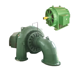 8Mw 프란시스 수력 발전 터빈 발전기 800 kw 수두 65m