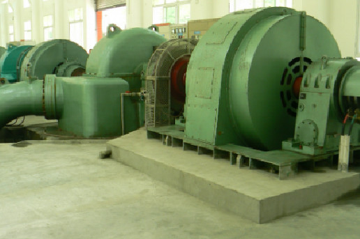 500 kw 수직 펠턴 물 터어빈 발전기 0.6m 회전바퀴직경