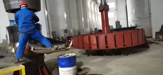 카플란 수력 터빈용 고정 러너 블레이드 및 ZG20SiMn 가이드 바네스 재료
