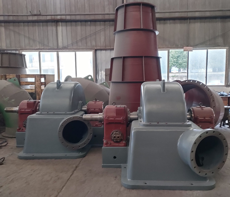 최소 환경 영향 1000kW 용량 및 철강 주름의 터고 충동 터빈
