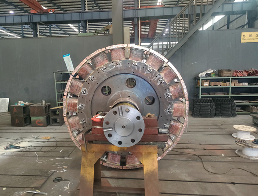 탄소 강철 물 터빈 수직 샤프트 흐름 속도 0.1m3/S-10m3/S 수력 발전