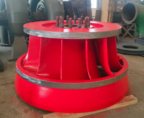 500KW-1250KW 출력 수평 프랜시스 수력 터빈