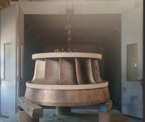 500KW-1250KW 출력 수평 프랜시스 수력 터빈