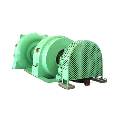 134m 명목 물 머리 및 2150kW 용량 단일 또는 멀티 제트 러너 타입의 펠튼 수력 터빈