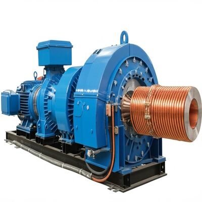 Customized Hydro Turbine Generator with Brushless Excitation & Copper-core Cables for Hydropower Stations