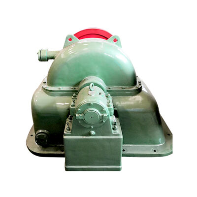 Double Cup or Split Bucket Pelton Hydro Turbine with Stainless Steel Nozzle Ring and Up to 90% Efficiency for High-Pressure Applications