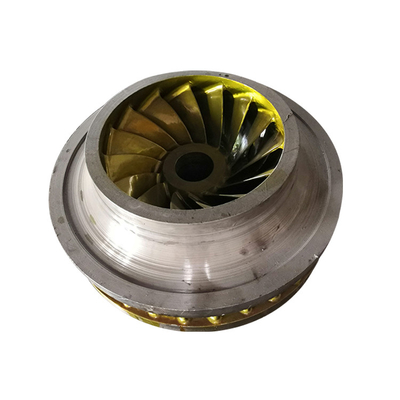 Split은 0.5m 프랜시스 수차 러너 300KW 강인성 물 터어빈 부분을 용접했습니다