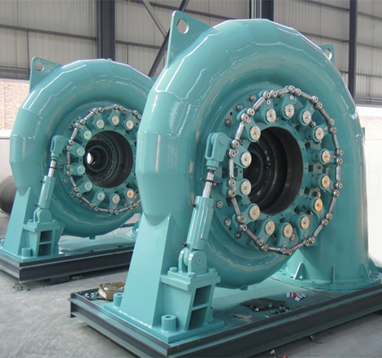 수력 발전 공장을 위한 안정적 HPP 프란시스 반동 터어빈 붓을 쓸 필요가 없는 300 kw