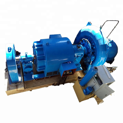 500rpm-1000rpm 프란시스 수력 발전 터빈 오프 그리드 500 Kw 수력 발전 터빈