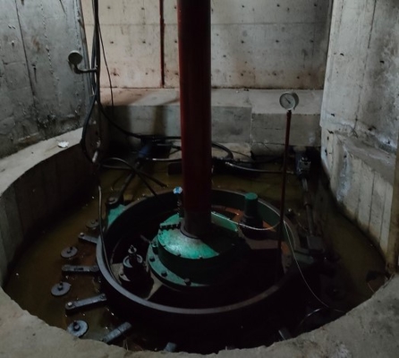 마이크로 파워 발전소를 위한 수직 1500 kw 카프란 한국수력원자력 터빈 발전기
