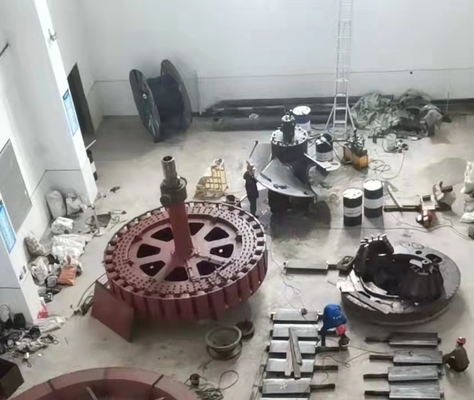 수직 8000 kw 카프란 물 터어빈 스테인레스 강 31m 수두