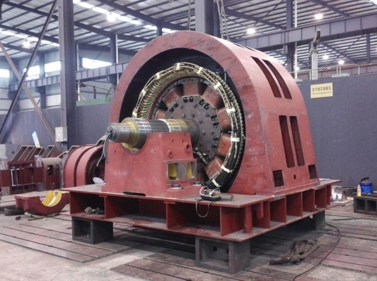 600 kw 한국수력원자력 수력 발전기 60Hz 수평식 600v 정전기 실리콘 자극