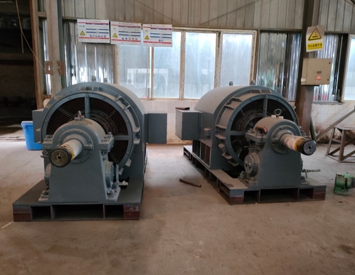 동판과 650 kw 수평선상 수력 전력 터빈 50HZ 400V
