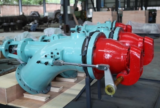 주조 강 투르고 충동 터빈 700 kw 투르고 흴 발전기