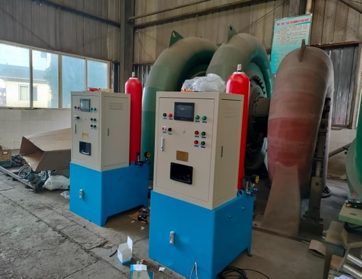50 hz 터빈 속도 220V 수력 발전 터빈 ISO9001 주지사 주지사