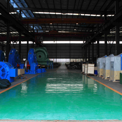 185kW 작은 수직 수력 발전 터빈 300r/Min 120 센티미터 러너