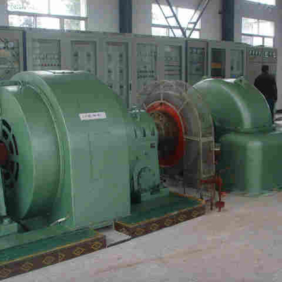 고정깃 수직 카프란 100 Kw 수력 전기 발생기 16m 수두