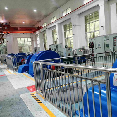 동시에 일어나는 수평선상 수력 발전 터빈 500Kw 로우 헤드 카플란 수차