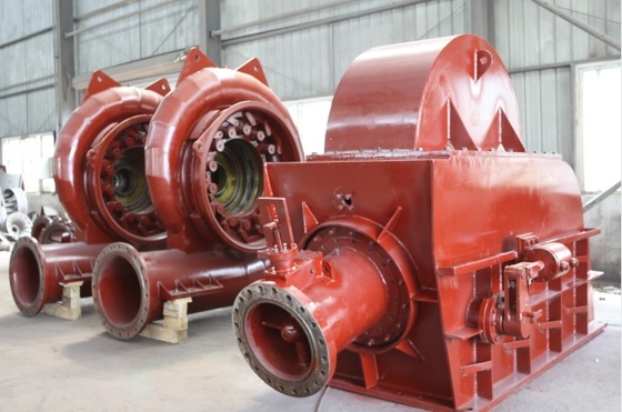 750RPM고 낙차 물 터어빈 고효율 러너 0.45m명 200KW 91.5%명