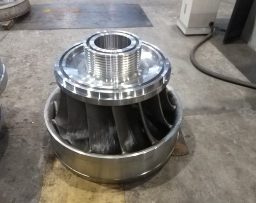9000KW 수력전기 발전기를 위한 프랜시스 수차의 SS 수력전기 터빈 런너