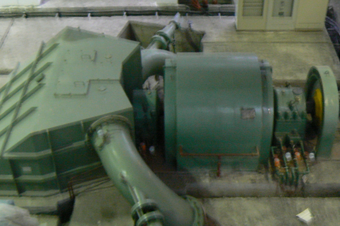 0.85 M3/s 물 흐름과 최소한의 환경 영향에 대한 터고 수력 충동 터빈