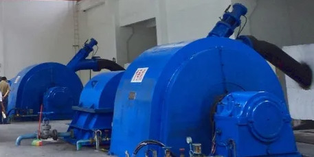 스테인리스 스틸 러너 재료 펠튼 수력 터빈 2150kW 용량