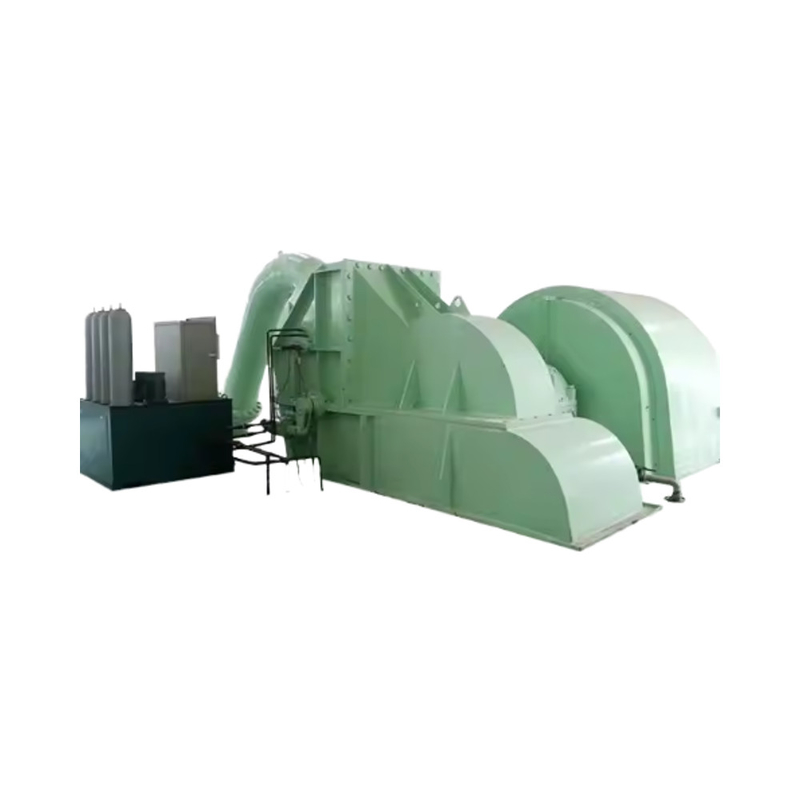 134m 명목 물 머리 및 2150kW 용량 단일 또는 멀티 제트 러너 타입의 펠튼 수력 터빈