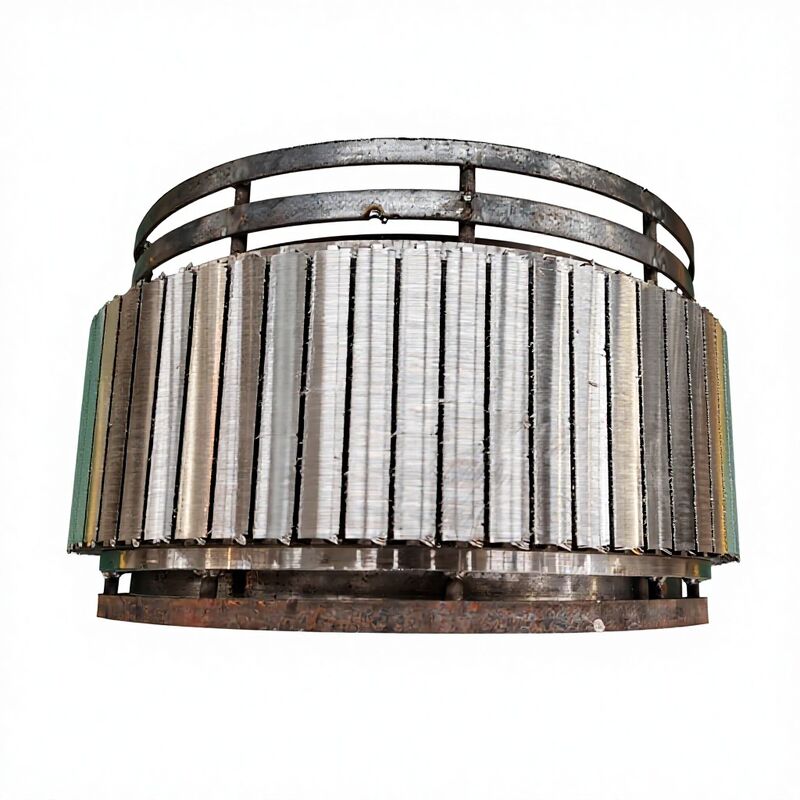 1000kW 정격 출력 수력 터빈 발전기, 수냉식 및 브러시리스 여자 방식 채택으로 효율적인 수력 발전