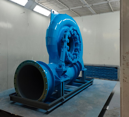 1.96m3 1000 kw 횡축 수차 발전기 수력 발전 터빈