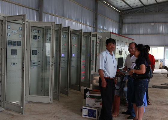 400v 또는 6300v 전압의 브러쉬리스 발전기와 함께 높은 수력 전력 시스템