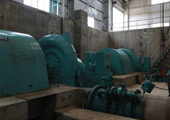 1450 kW 용량 에너지 저장 브러쉬 없는 발전기와 수력 전기 발전 시스템