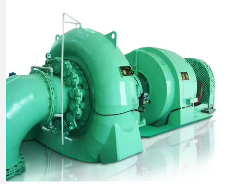 1.8 M3/s 출구 흐름 속도 50 M-120m 가등식 머리와 스테인레스 스틸 가이드 밸런과 함께 프랜시스 수력 터빈