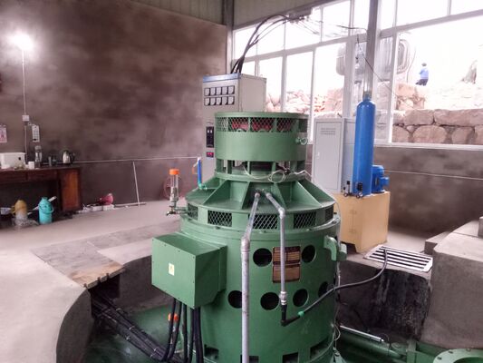 6300V Generator Voltage Kaplan Hydro Turbine with Stainless Steel Blade and Adjustable Runner Blade Angle 15° to 30° for Power Generation