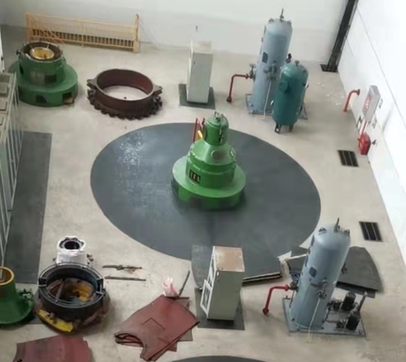 수직 8000 kw 카프란 물 터어빈 스테인레스 강 31m 수두