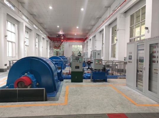 수직 프란시스 작은 수력 발전소 디자인 1000 kw 400V