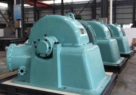 주조 강 투르고 충동 터빈 700 kw 투르고 흴 발전기