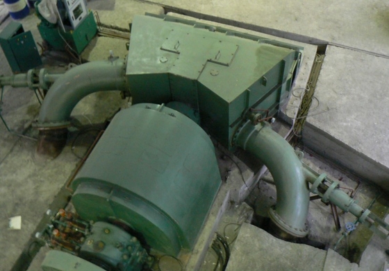 수력 발전소를 위한 92% 효율 마이크로 수평선상 펠턴 터빈 2800 kw